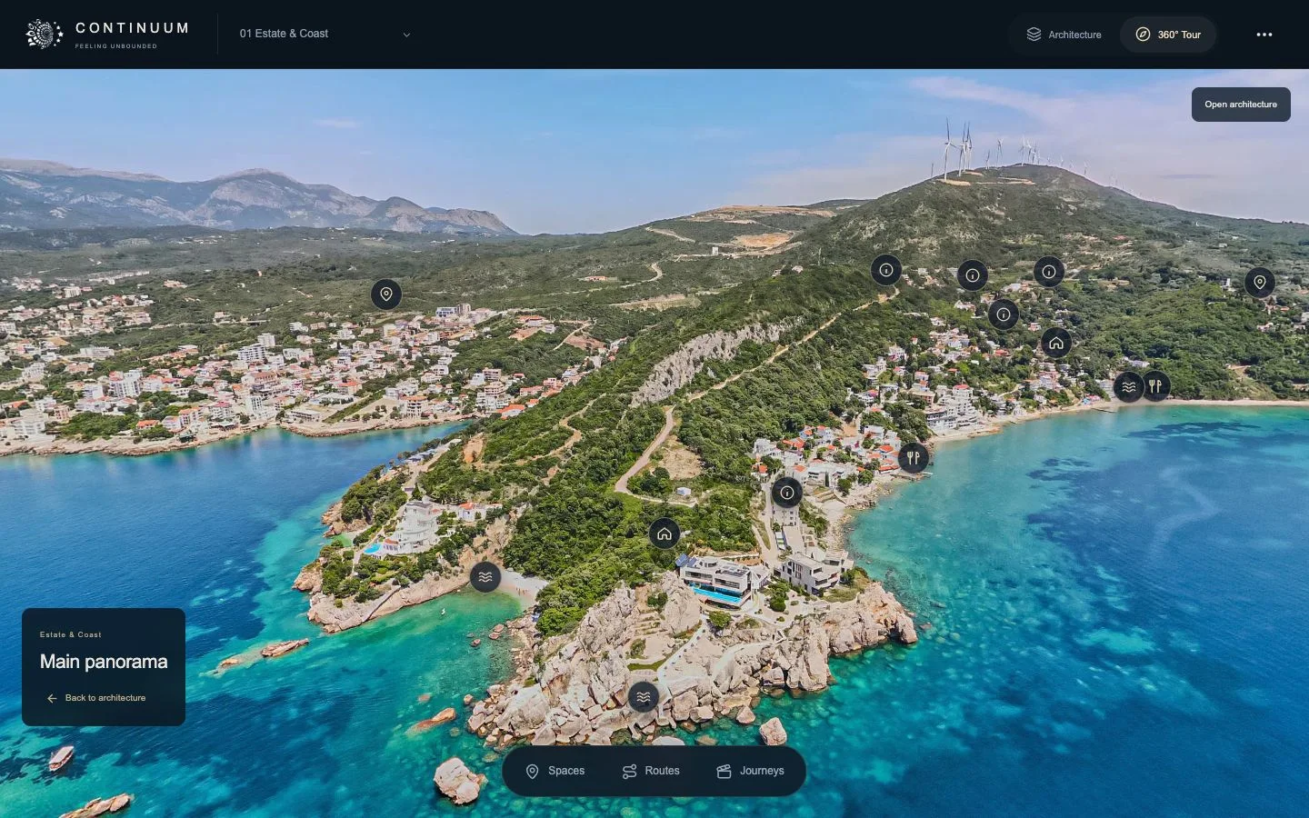 Panoramic navigation · local interactive prototype